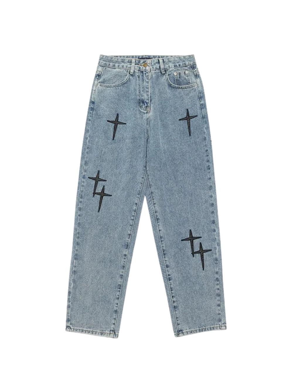 Cross Denim Baggy Jeans