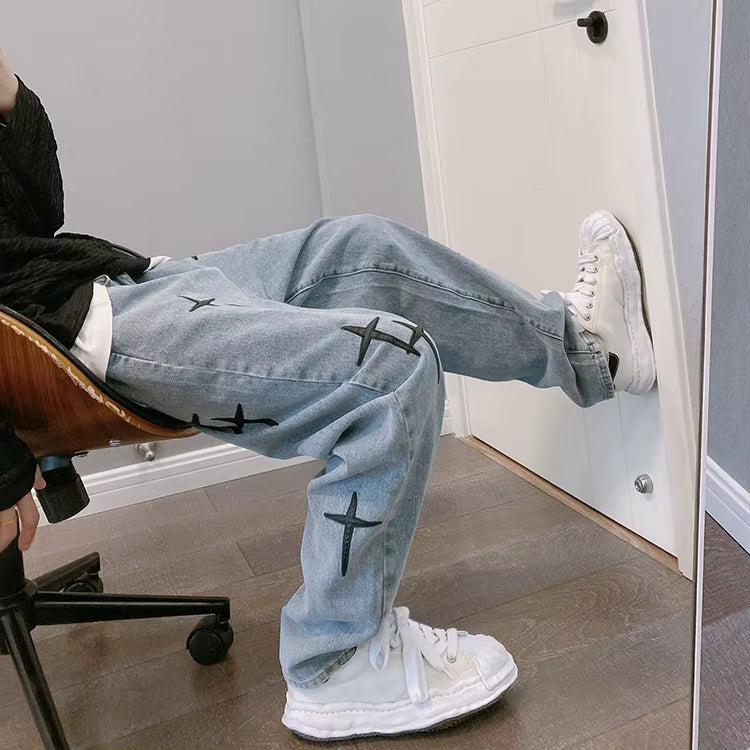 Cross Denim Baggy Jeans
