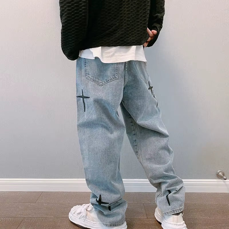 Cross Denim Baggy Jeans